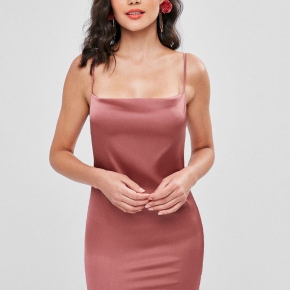Pink Slip dress